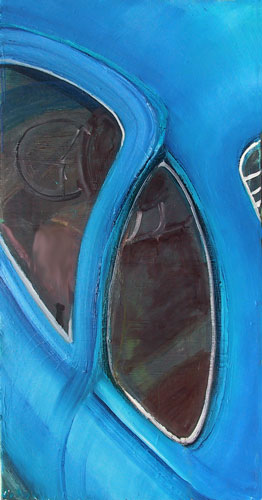 Blauw Autotje