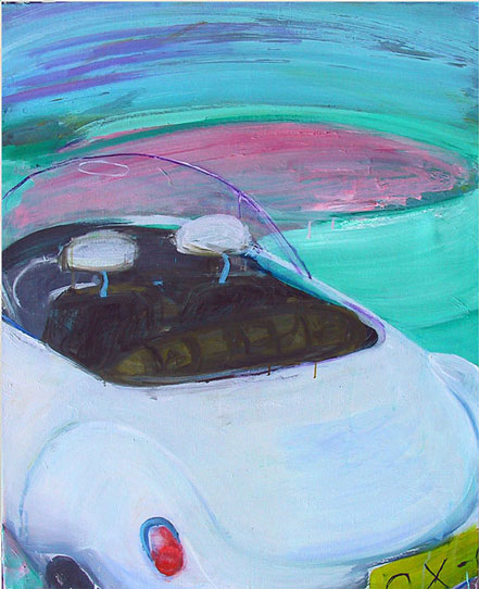 cabrio in azuur
